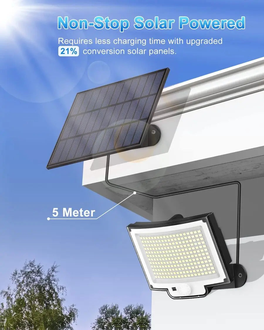 Outdoor Security with Solar Flood Lights