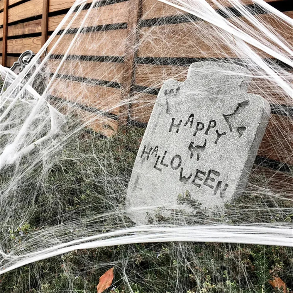 1 pcs Halloween Foam Tombstones Outdoor Home Decoration Bats Skeleton Gravestone