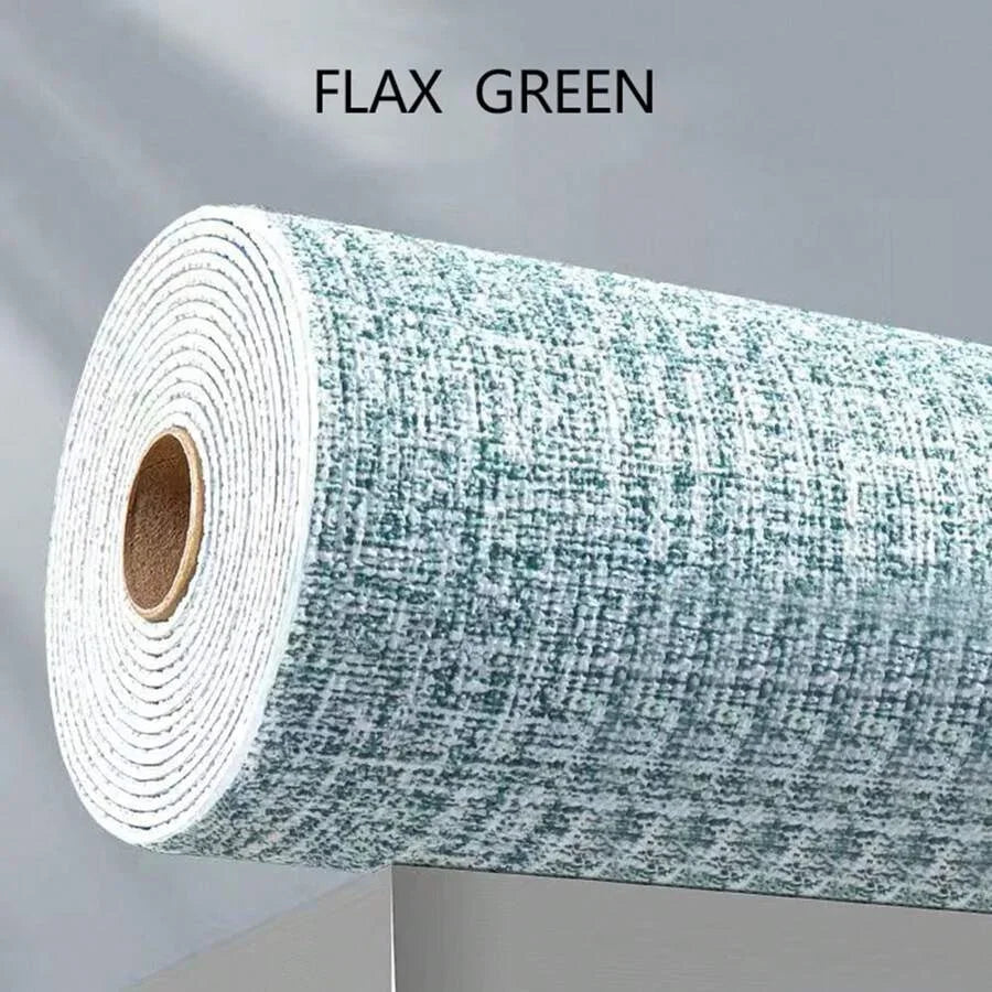 3D Self-Adhesive Linen Wallpaper