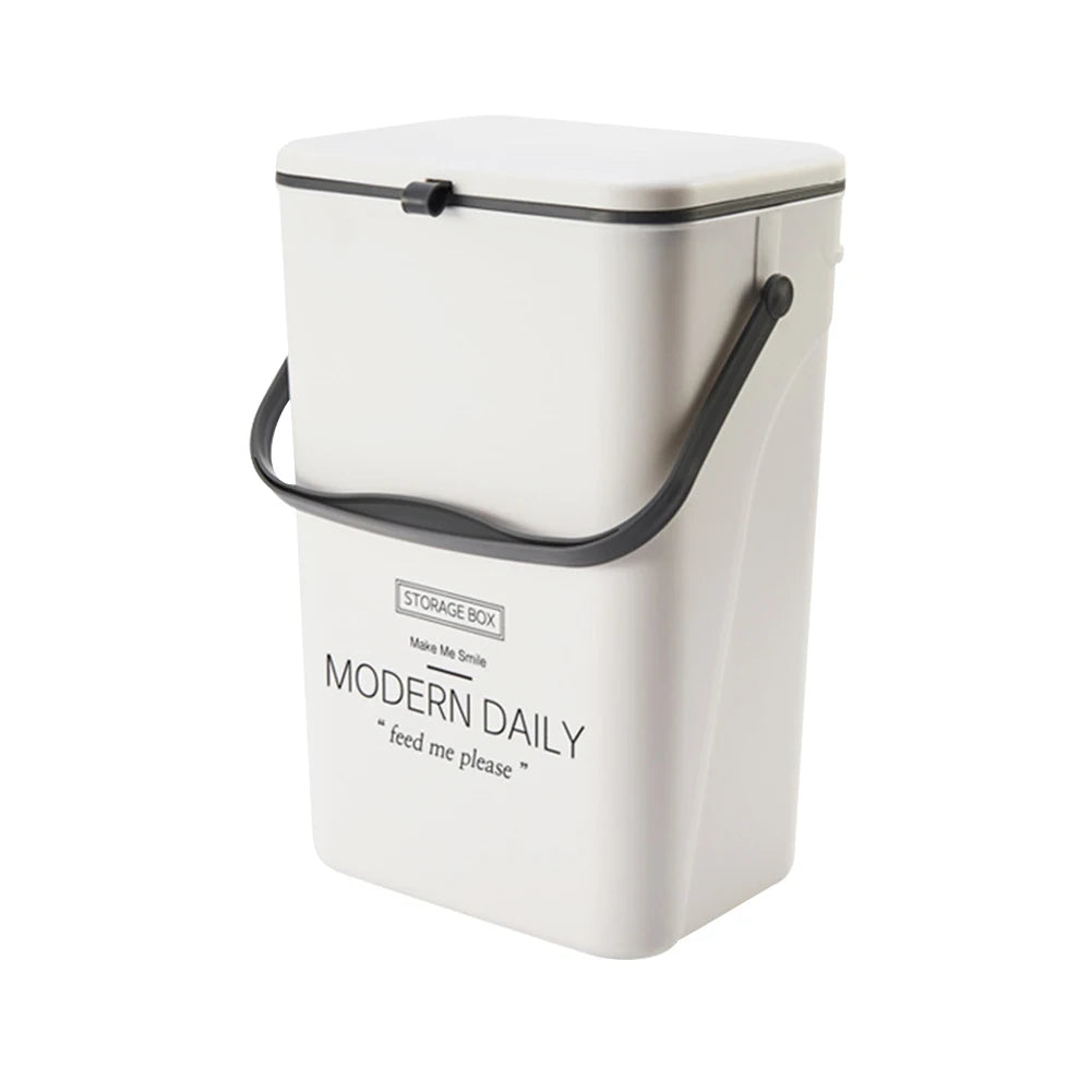 Hanging Wall Mounted Trash Can Large Capacity 7L/12L