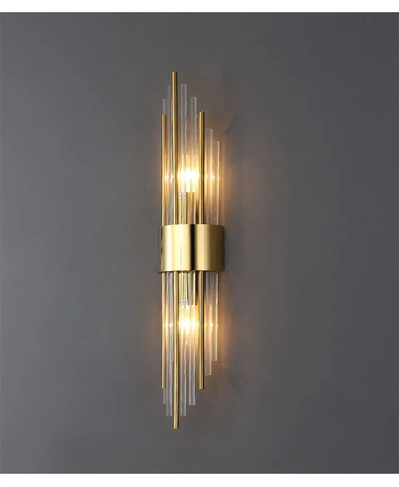 Luxury Wall Lamp Modern LED Gold Wall Light Indoor Lighting Wall Sconce Home Decoration