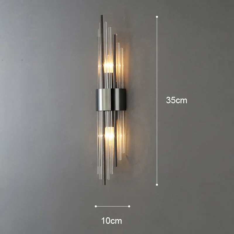 Luxury Wall Lamp Modern LED Gold Wall Light Indoor Lighting Wall Sconce Home Decoration