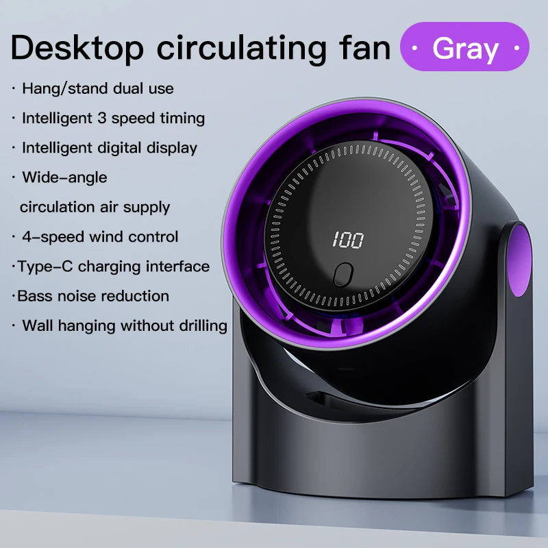 USB Smart Electric Fan