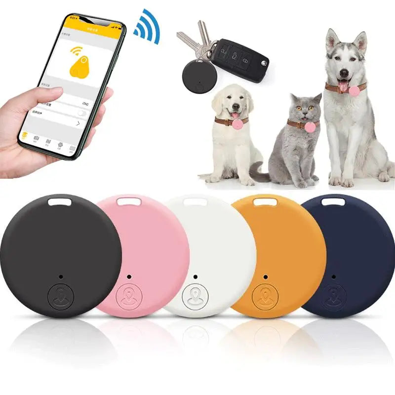 Mini GPS Locator AntiLost Alarm Wallet Keychain Bluetooth-Compatible Tracer