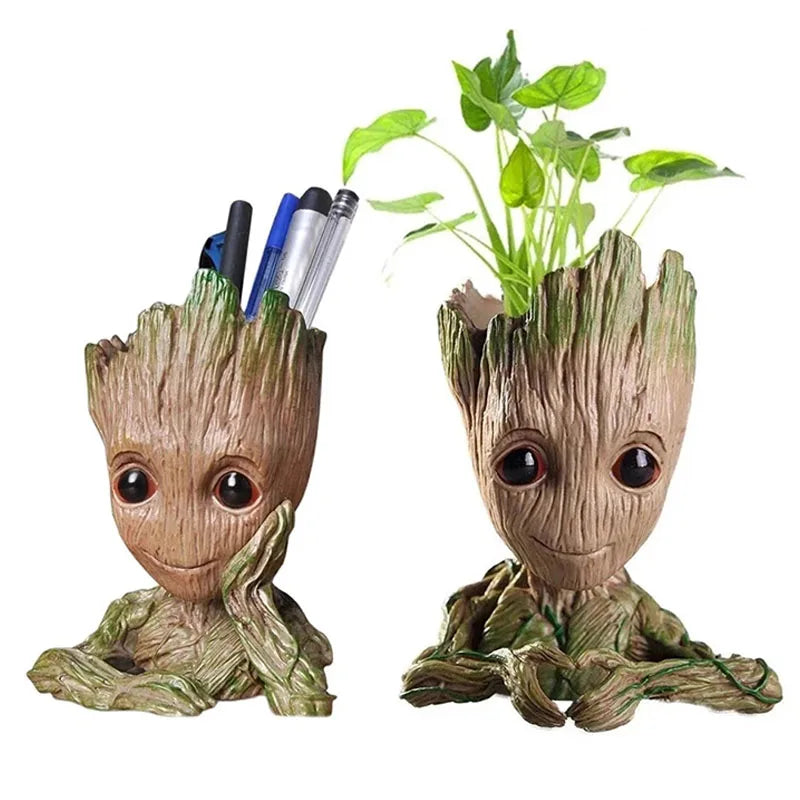 Office Desktop Display Cartoon Groot Figurines Handicrafts Decor