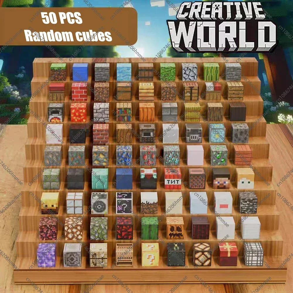 Magnetic Building Blocks World Magnet Cube for Stacking Construction Set