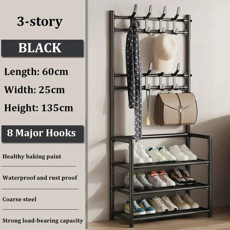 Multi-Layer Shoe Rack and Organizer