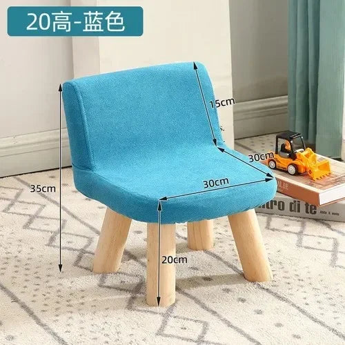 Children's small sofa chair, single person reading corner, reading lazy room backrest seat