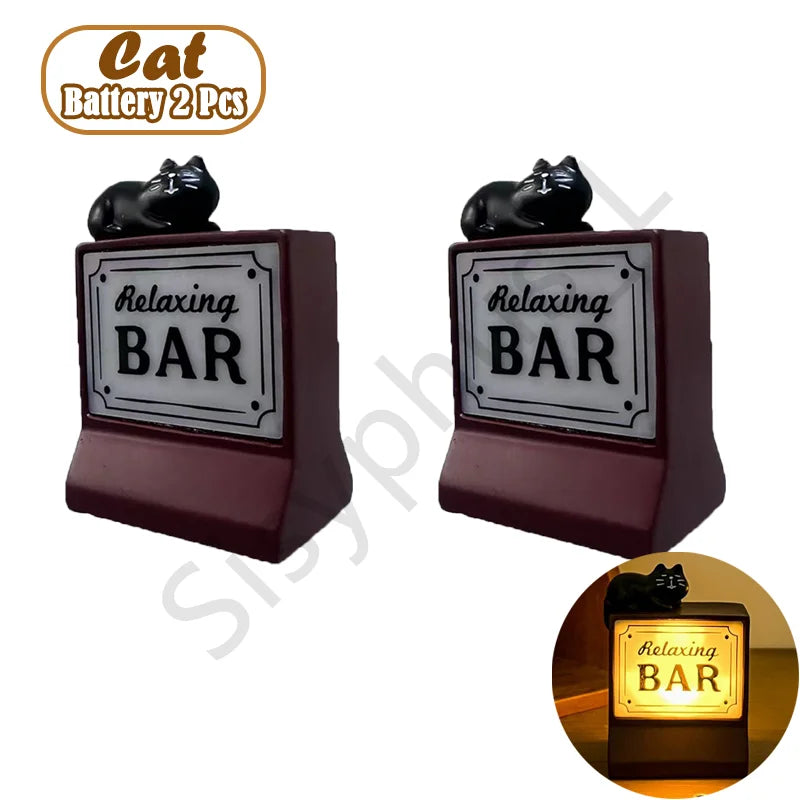 6 Styles 711 Store Light Sign Coffee Shop Magnetic Refrigerator Stickers