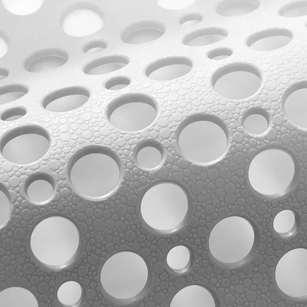 Non-Slip Bath Mat with Drain Holes
