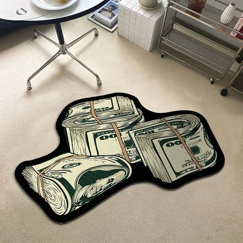 VIKAMA Upgraded Dollar Simulated Money Carpet