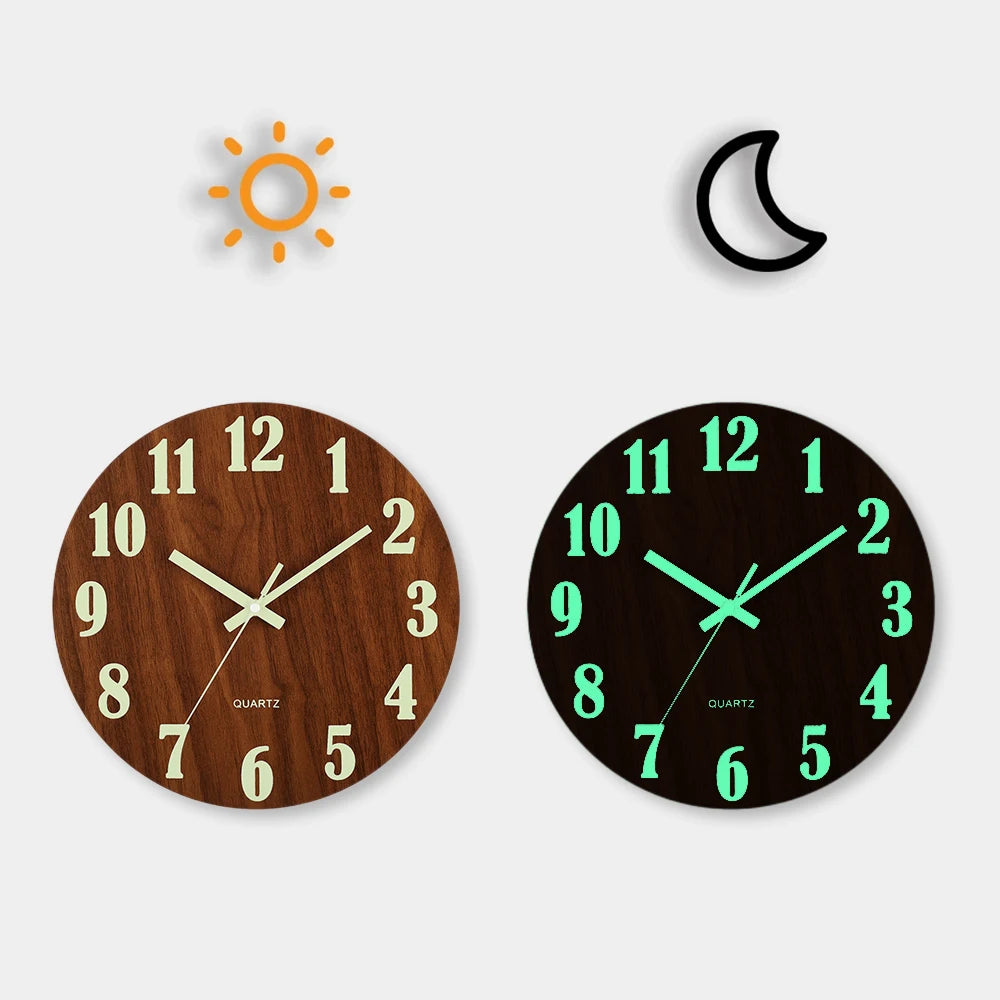 12 Inch Luminous Wall Clock