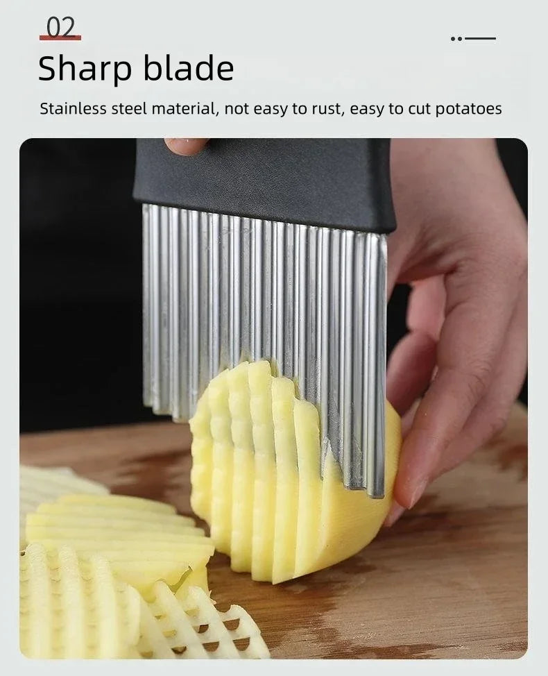 Stainless Steel Potato Cutter Chip French Fry Maker