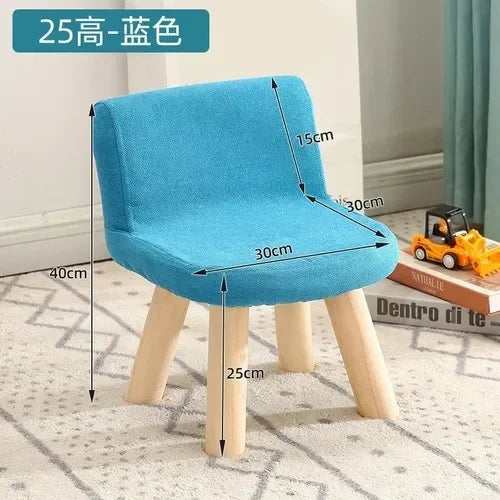 Children's small sofa chair, single person reading corner, reading lazy room backrest seat