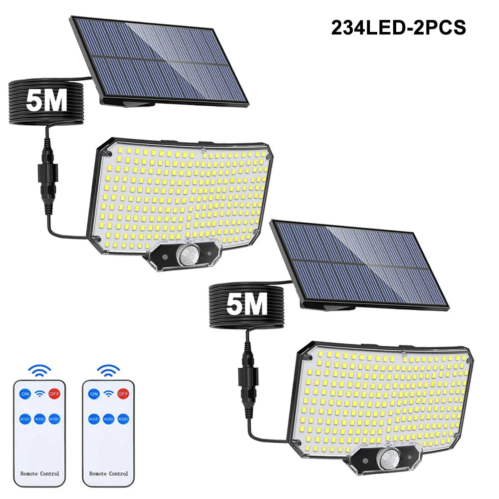Outdoor Security with Solar Flood Lights