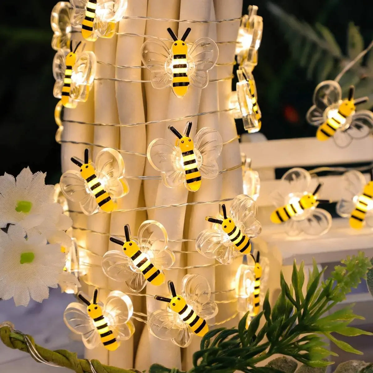 Whimsy with Bee String Lights