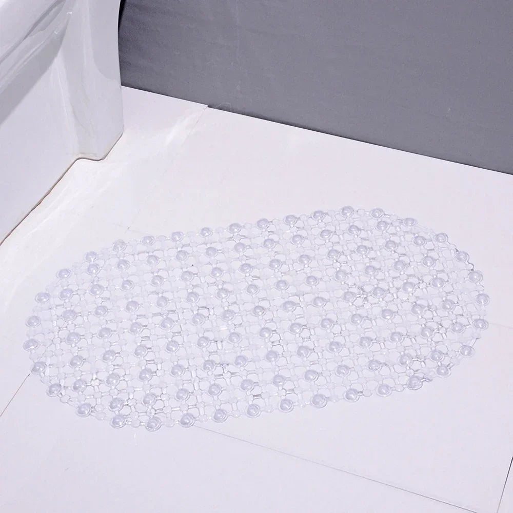 PVC Anti-Skid Bath Mat with Suction Cups