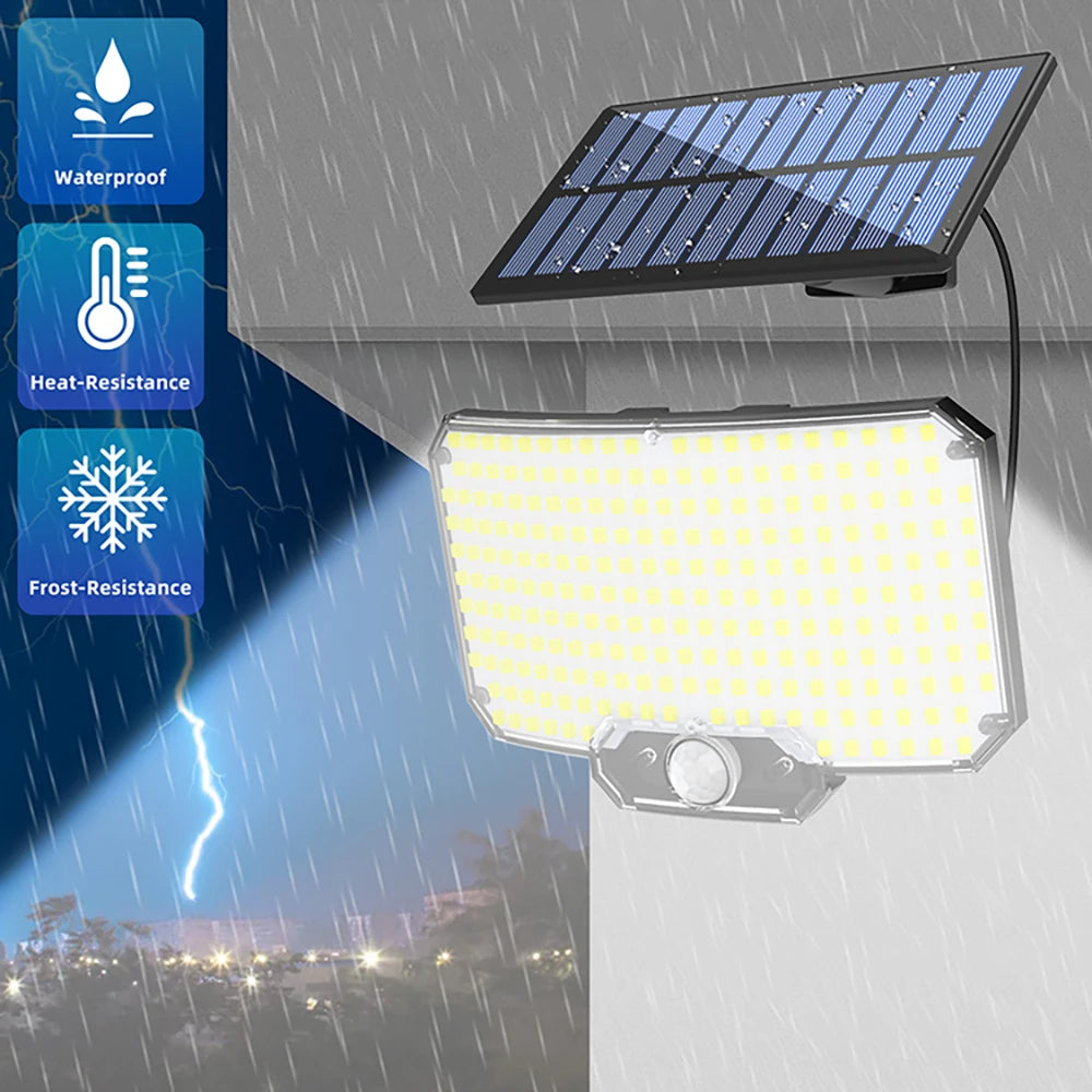 Outdoor Security with Solar Flood Lights