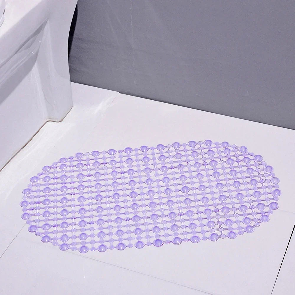 PVC Anti-Skid Bath Mat with Suction Cups