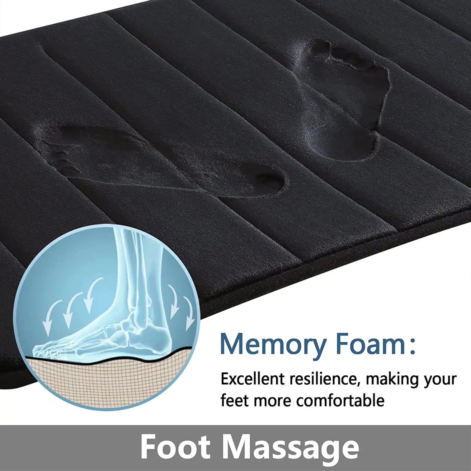 Super Absorbent Memory Foam Bath Mat