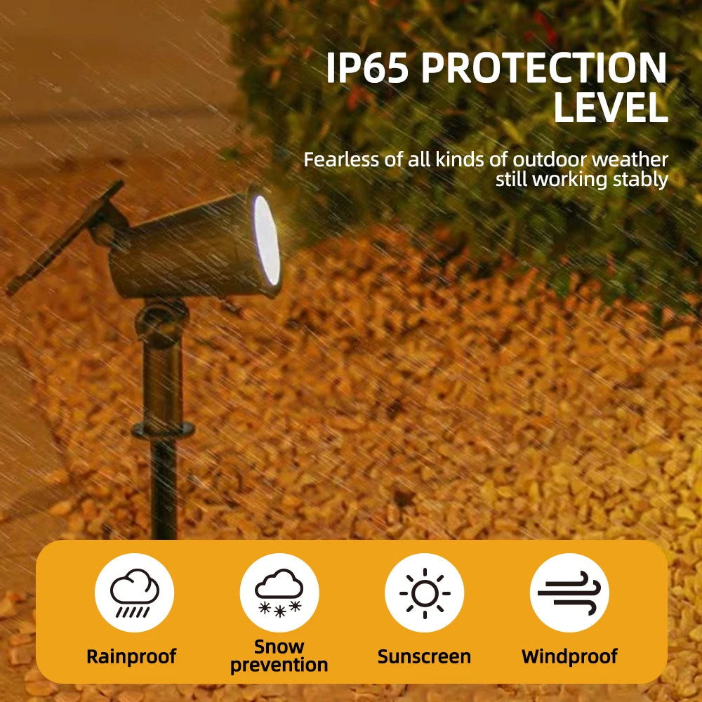 Solar Lights Outdoor Garden Powered Wall Lamp Waterproof Motion Sensor Light