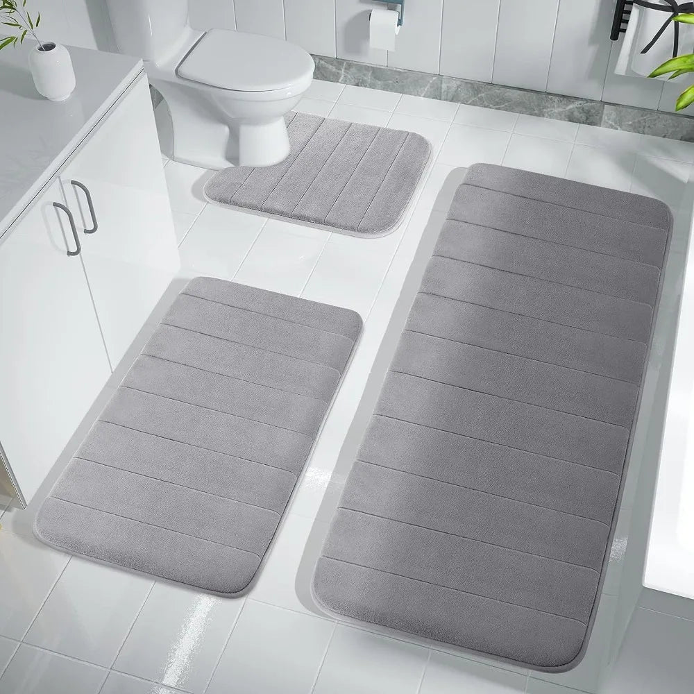 Super Absorbent Memory Foam Bath Mat