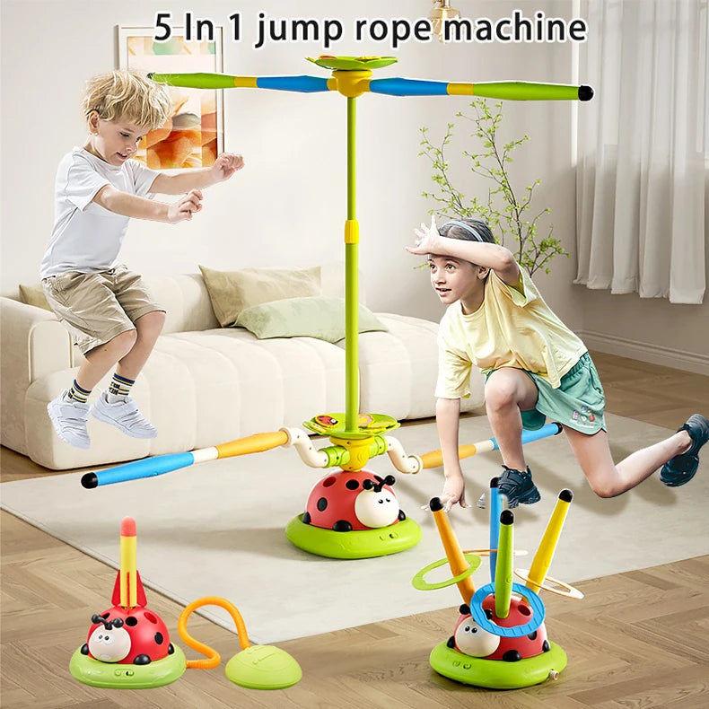 Ladybug Sport Entertainment Game Toy Multifunction Rope Skipping Machine