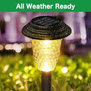 Solar RGB Color Changing Pathway Lights