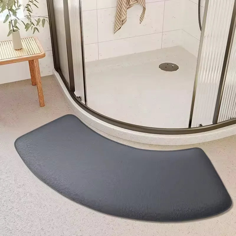 Super absorbent floor mat, bath mat, door mat anti slip coral velvet