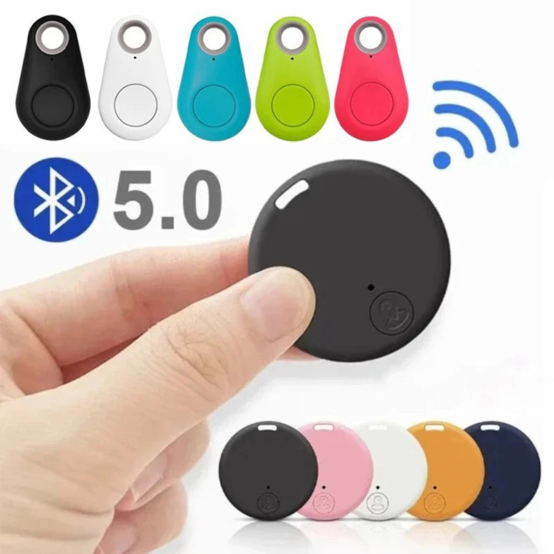 Mini GPS Locator AntiLost Alarm Wallet Keychain Bluetooth-Compatible Tracer