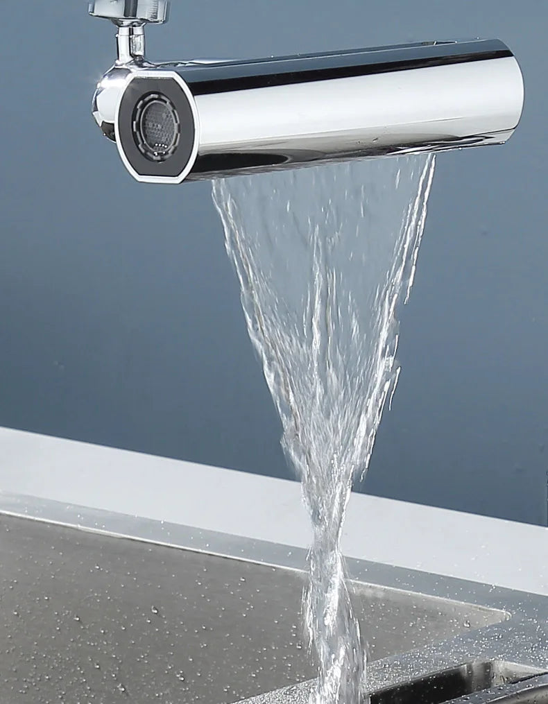 Waterfall Faucet Head Kitchen Bathroom Multifunctional Nozzle Anti Splashing Tap