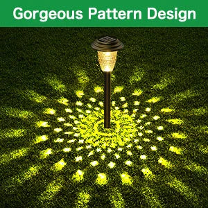 Solar RGB Color Changing Pathway Lights