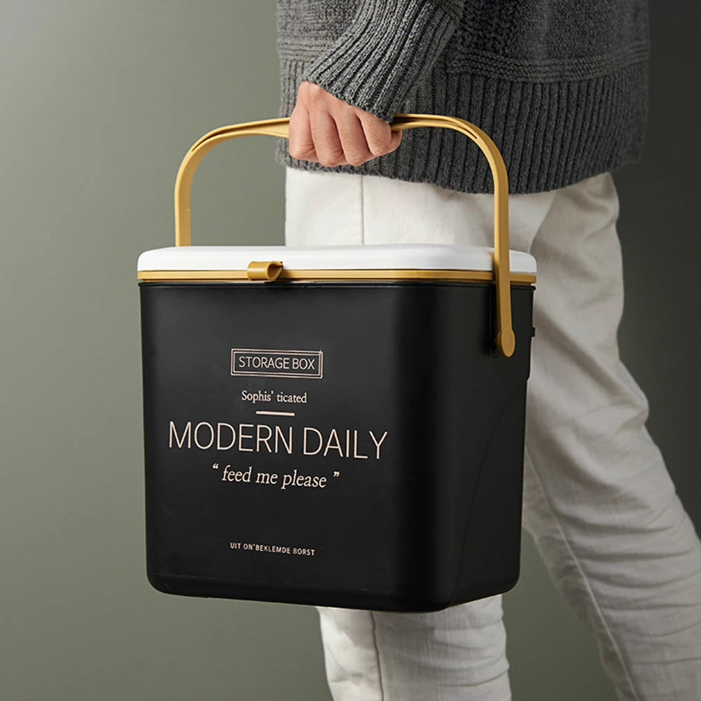 Hanging Wall Mounted Trash Can Large Capacity 7L/12L