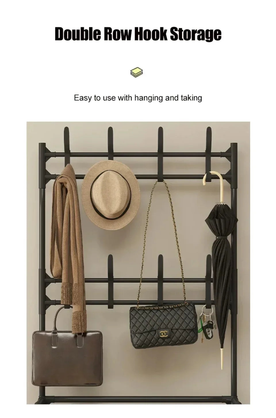 Multi-Layer Shoe Rack and Organizer