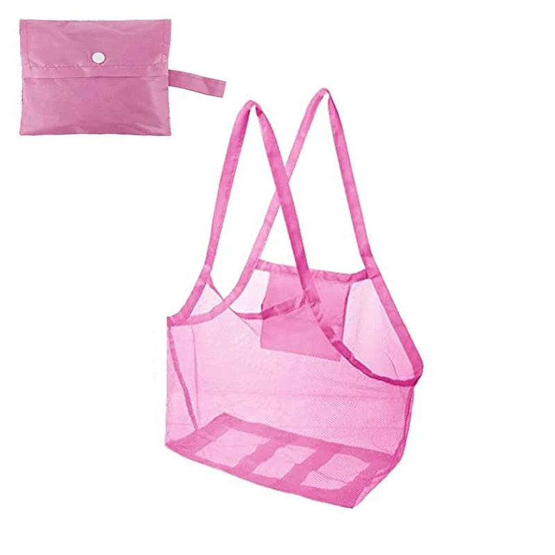 Children Sand Away portable Mesh Bag for Toys & Cosmetic