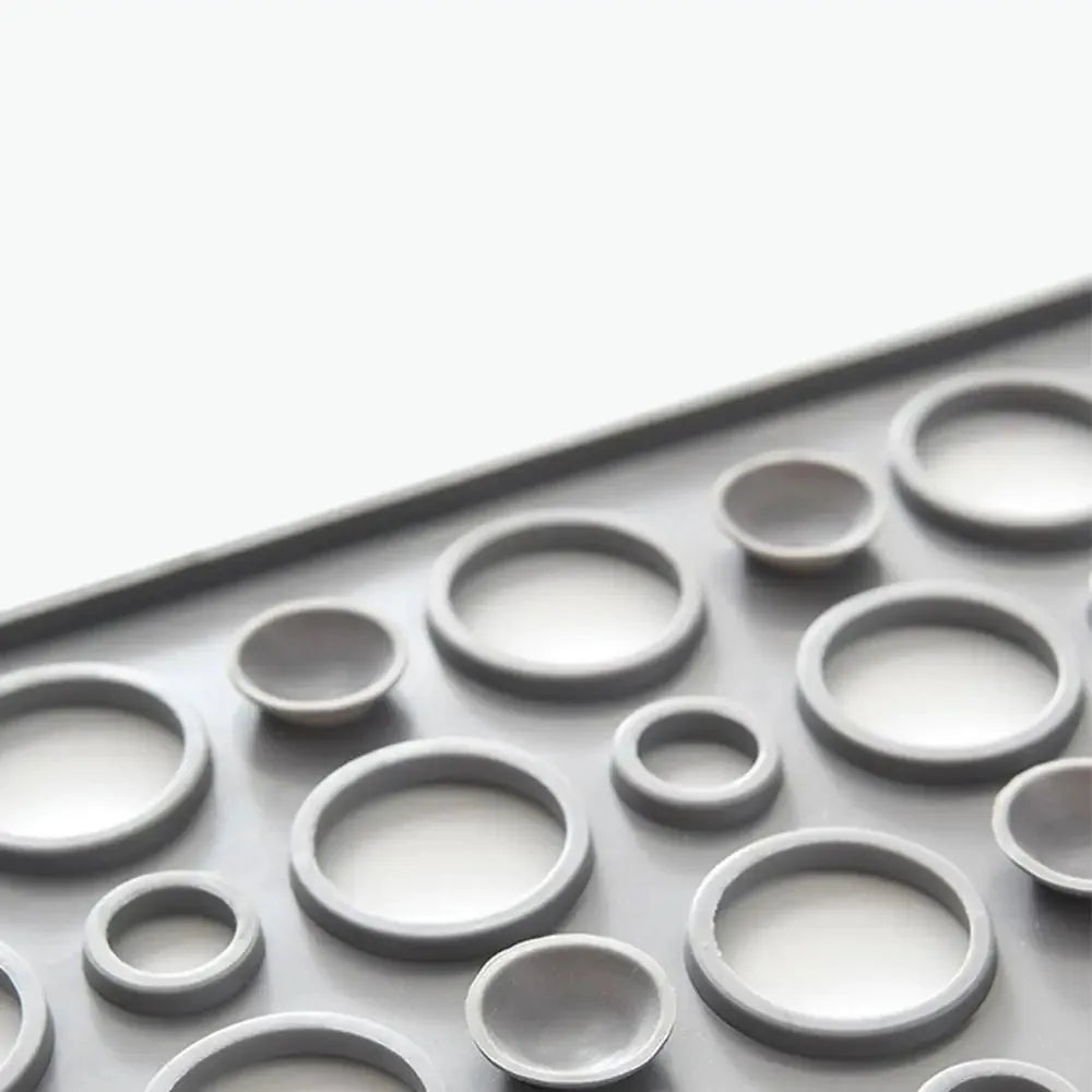 Non-Slip Bath Mat with Drain Holes