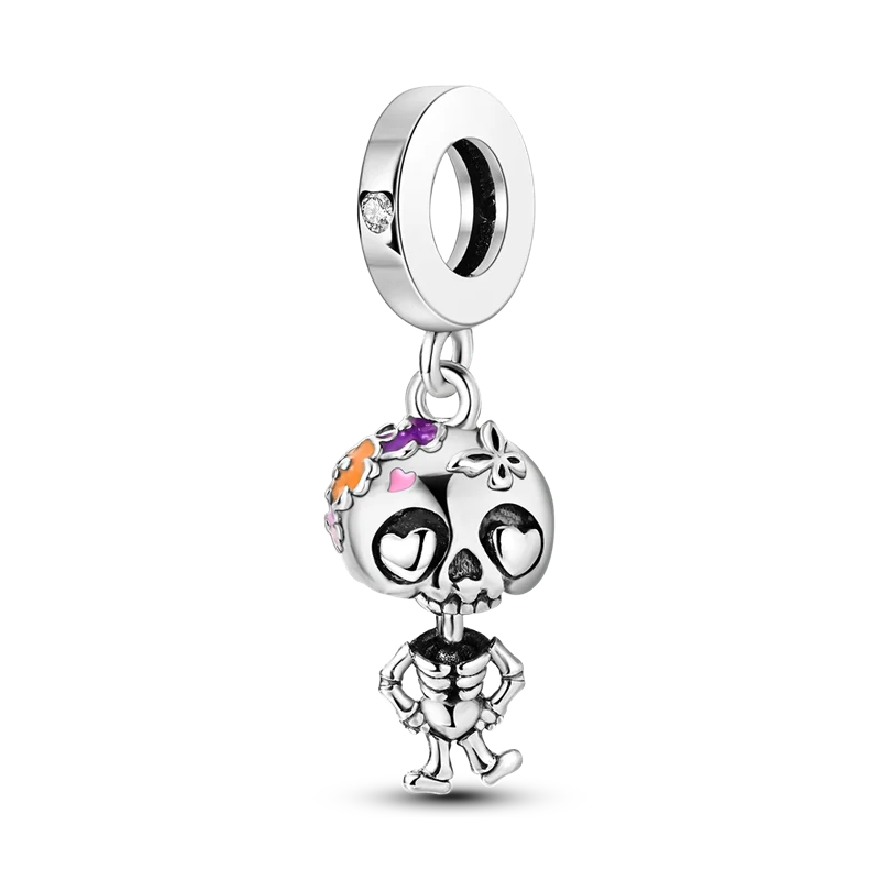925 Silver Halloween Boutique Pendant Fit Original Bracelet Charm Necklace