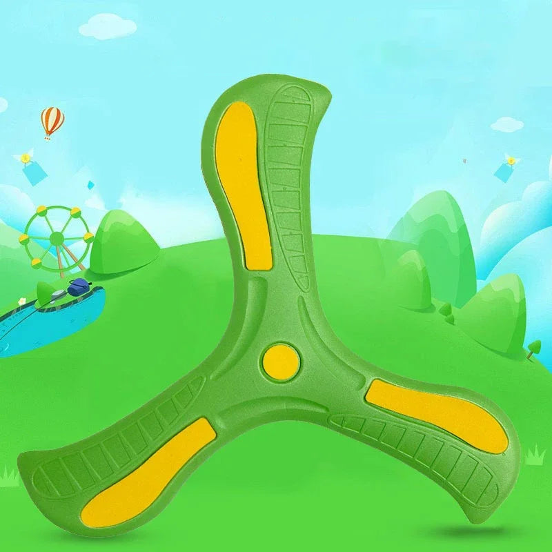 Boomerang Soft Three-leaf Cross Adult-kids Interactive Outdoor Toy