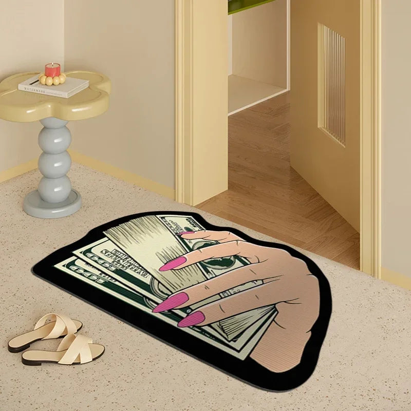 VIKAMA Upgraded Dollar Simulated Money Carpet