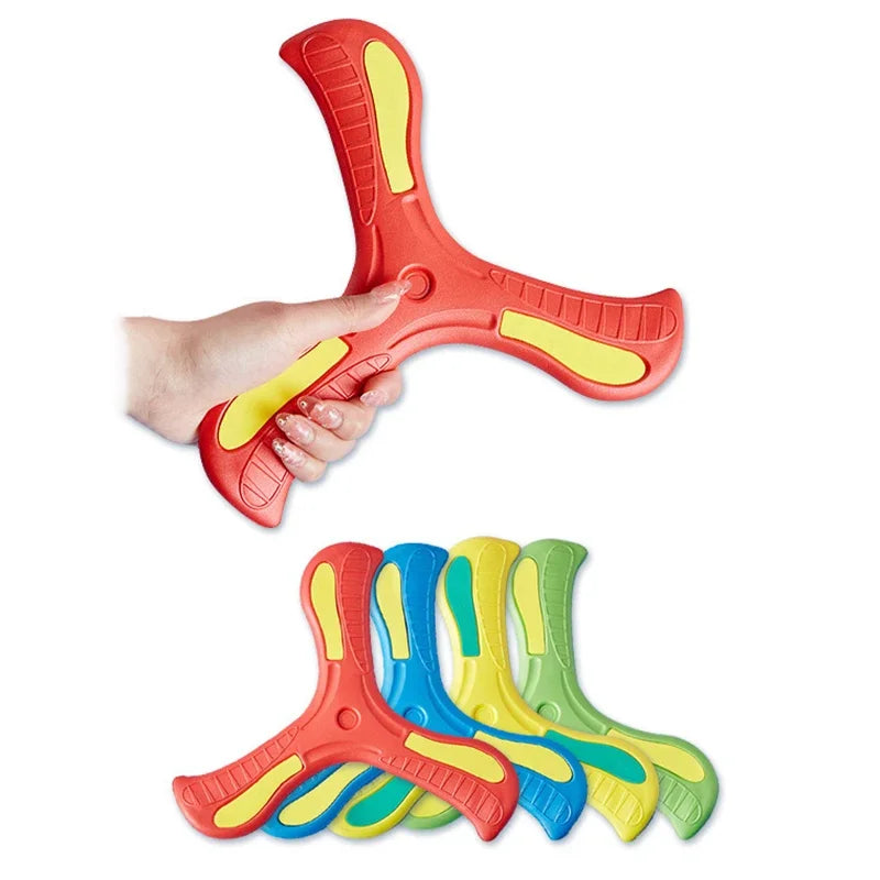 Boomerang Soft Three-leaf Cross Adult-kids Interactive Outdoor Toy