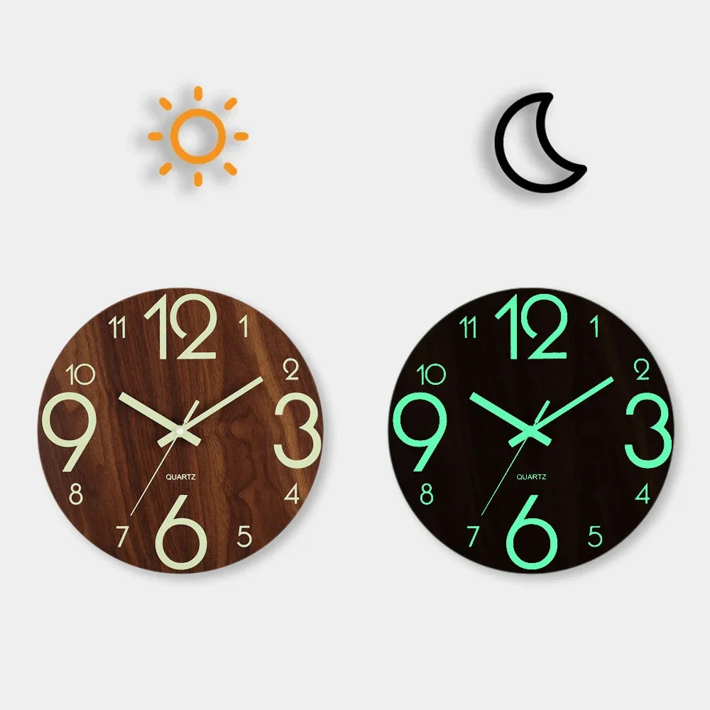 12 Inch Luminous Wall Clock