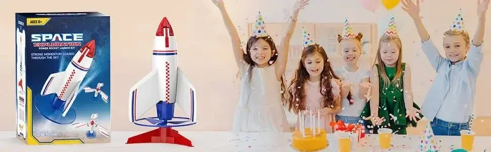 Electric Rocket Launcher New Space Exploration With Parachute Kid Outdoor Toys