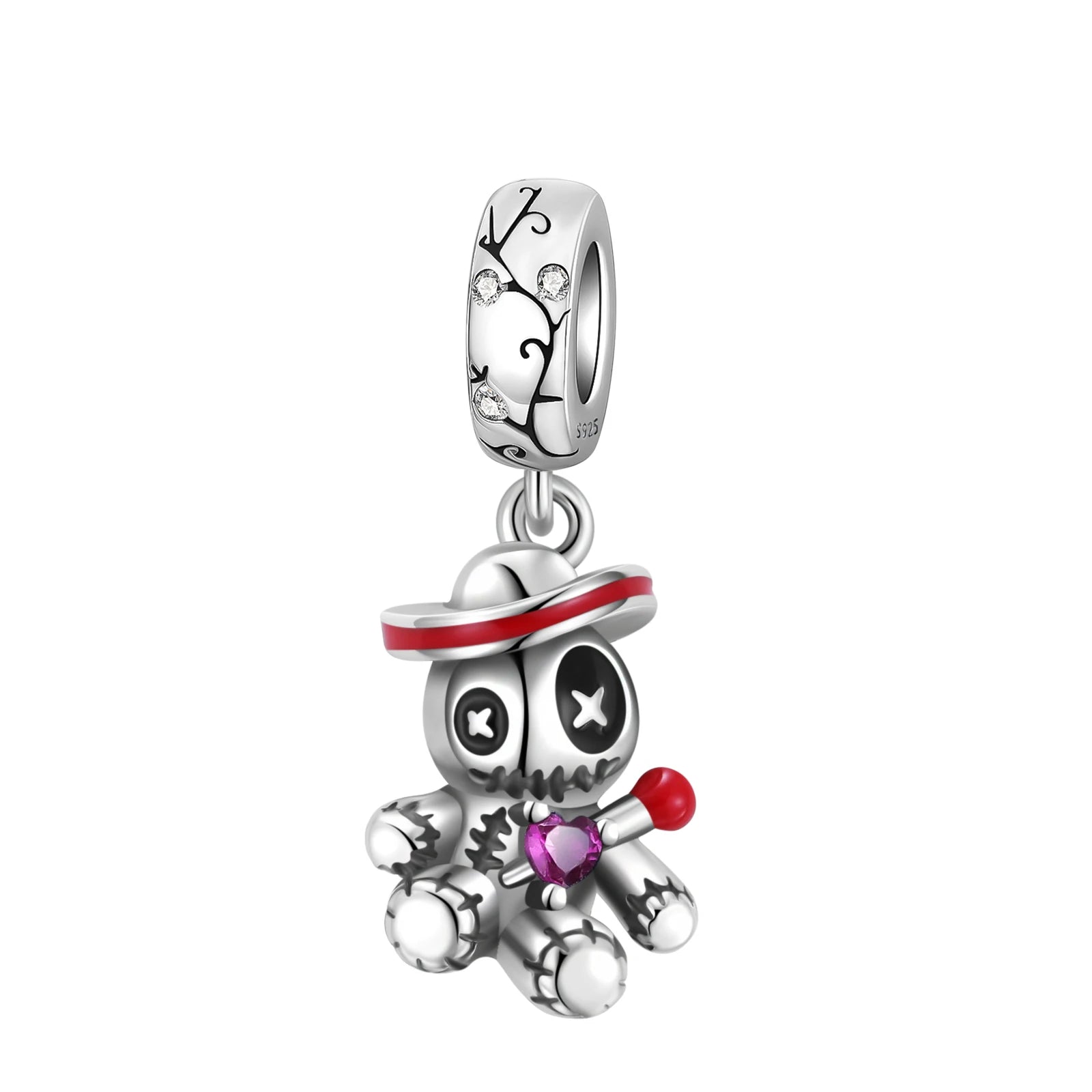 925 Silver Halloween Boutique Pendant Fit Original Bracelet Charm Necklace