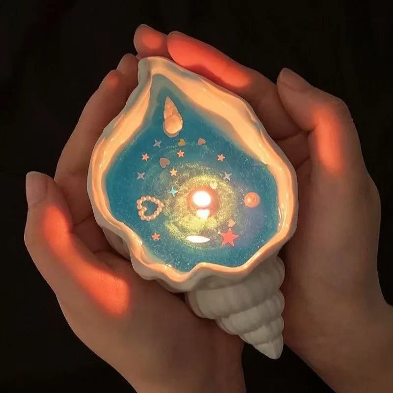 Ocean Wind Aroma Candle Atmosphere Fragrance Shell Sea Star Candle