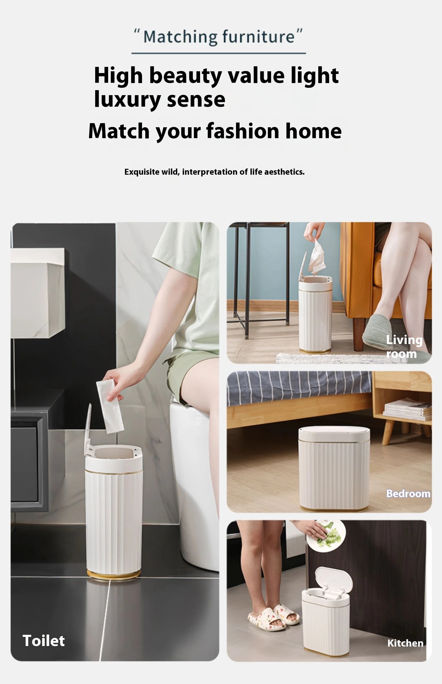 7L Smart Sensor Trash Bin