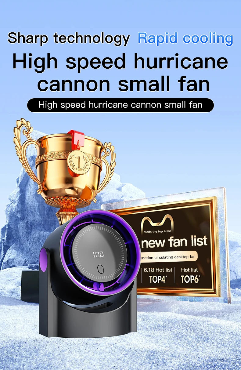 USB Smart Electric Fan