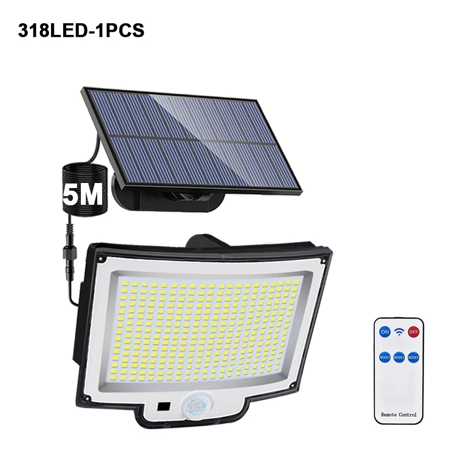 Outdoor Security with Solar Flood Lights