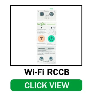 Wifi Smart Circuit Breaker Switch With Metering remote control