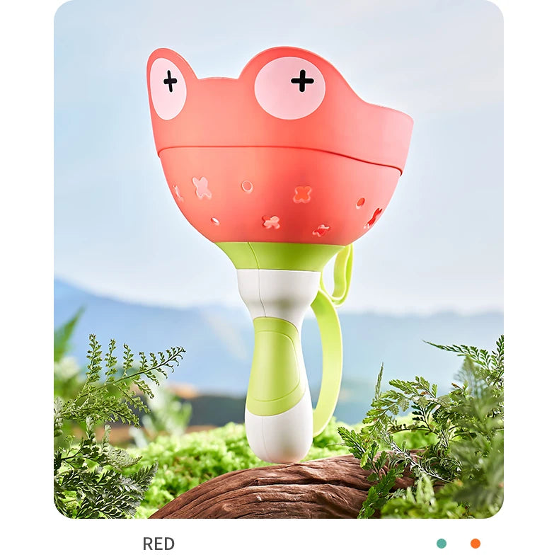 Pull String Flying Saucer Disc Launcher Kids Flying Toys