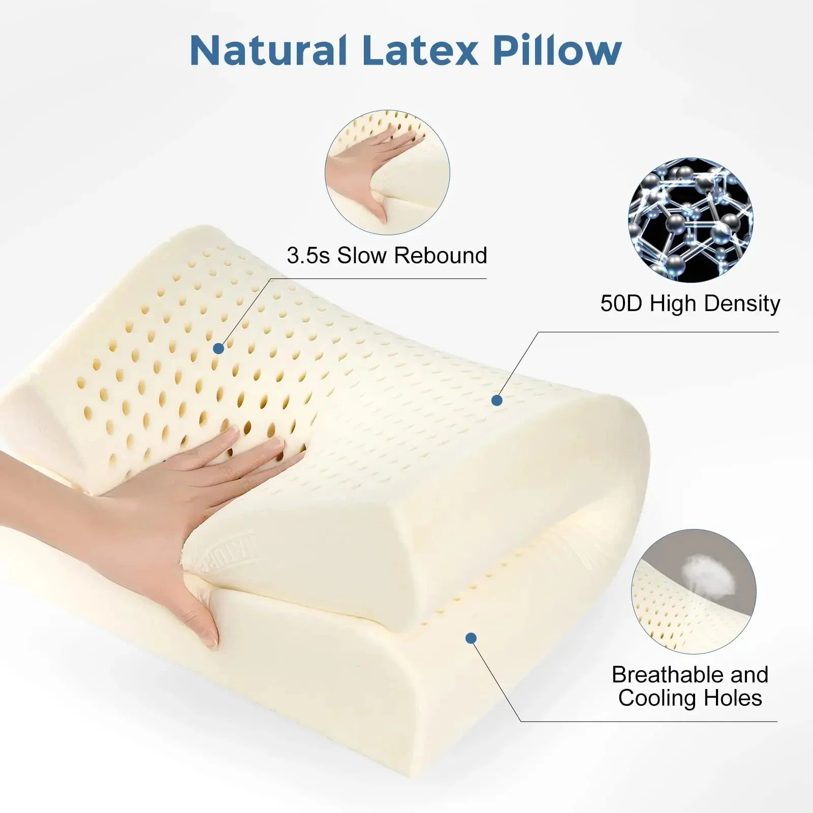 Latex Massage Pillow